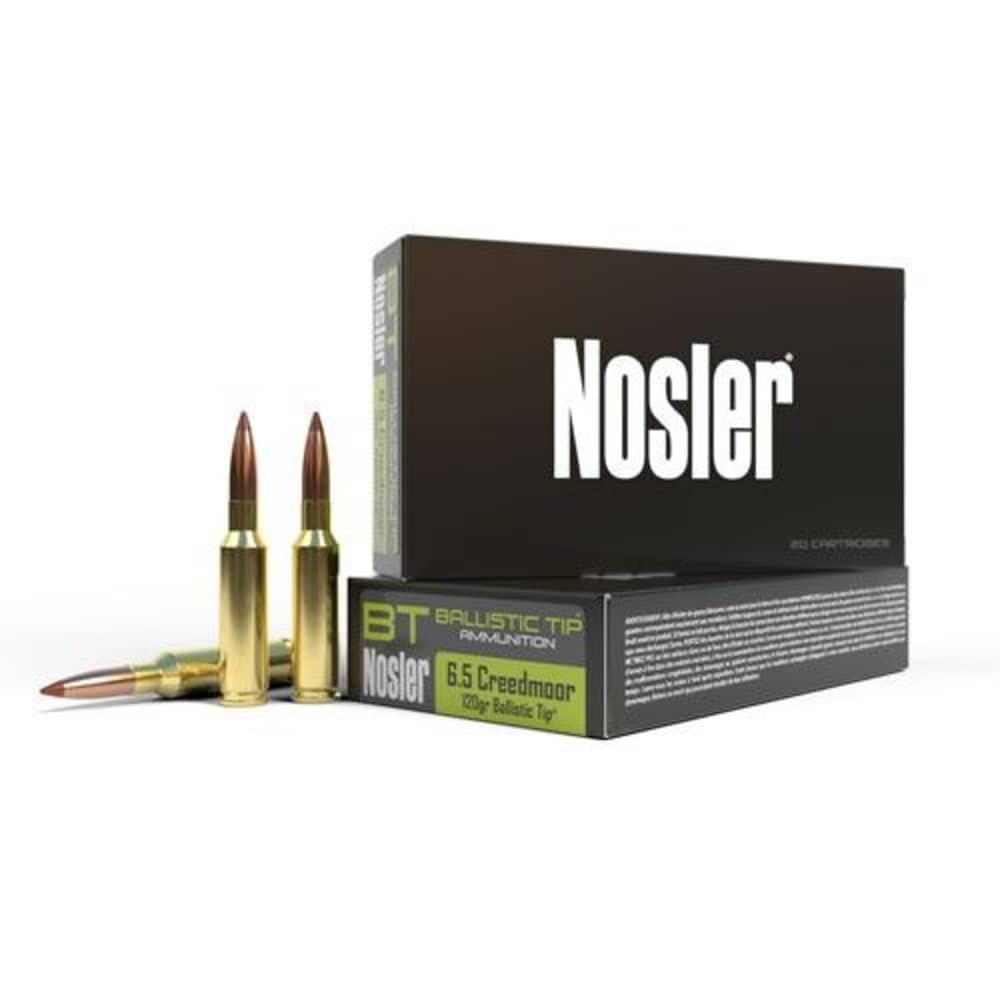 Nosler 6.5 Creedmoor 120gr Ballistic Tip 20 Cartridges 1-10+ Boxes 42050-img-0