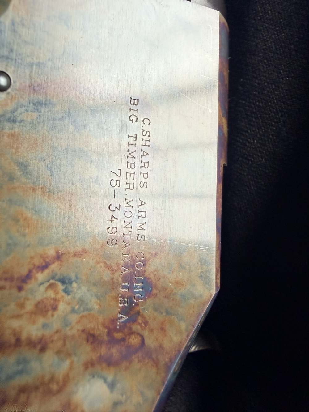 C. Sharps New Model 1875 Single Shot Sporting Rifle, # 75-3499, .50-90 cal.-img-10