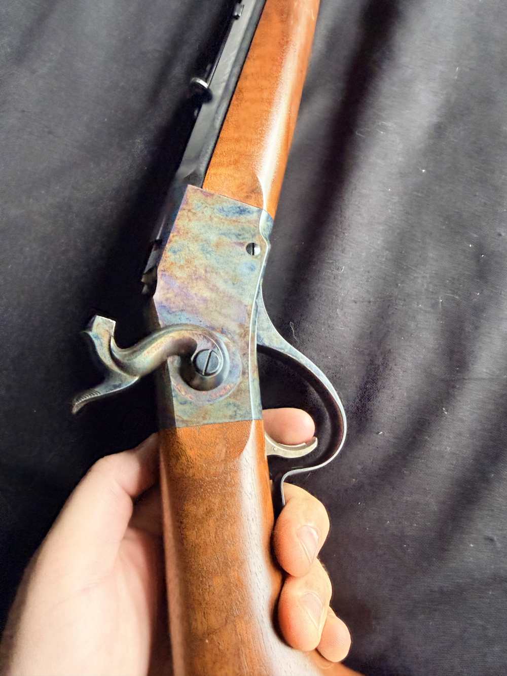 C. Sharps New Model 1875 Single Shot Sporting Rifle, # 75-3499, .50-90 cal.-img-38