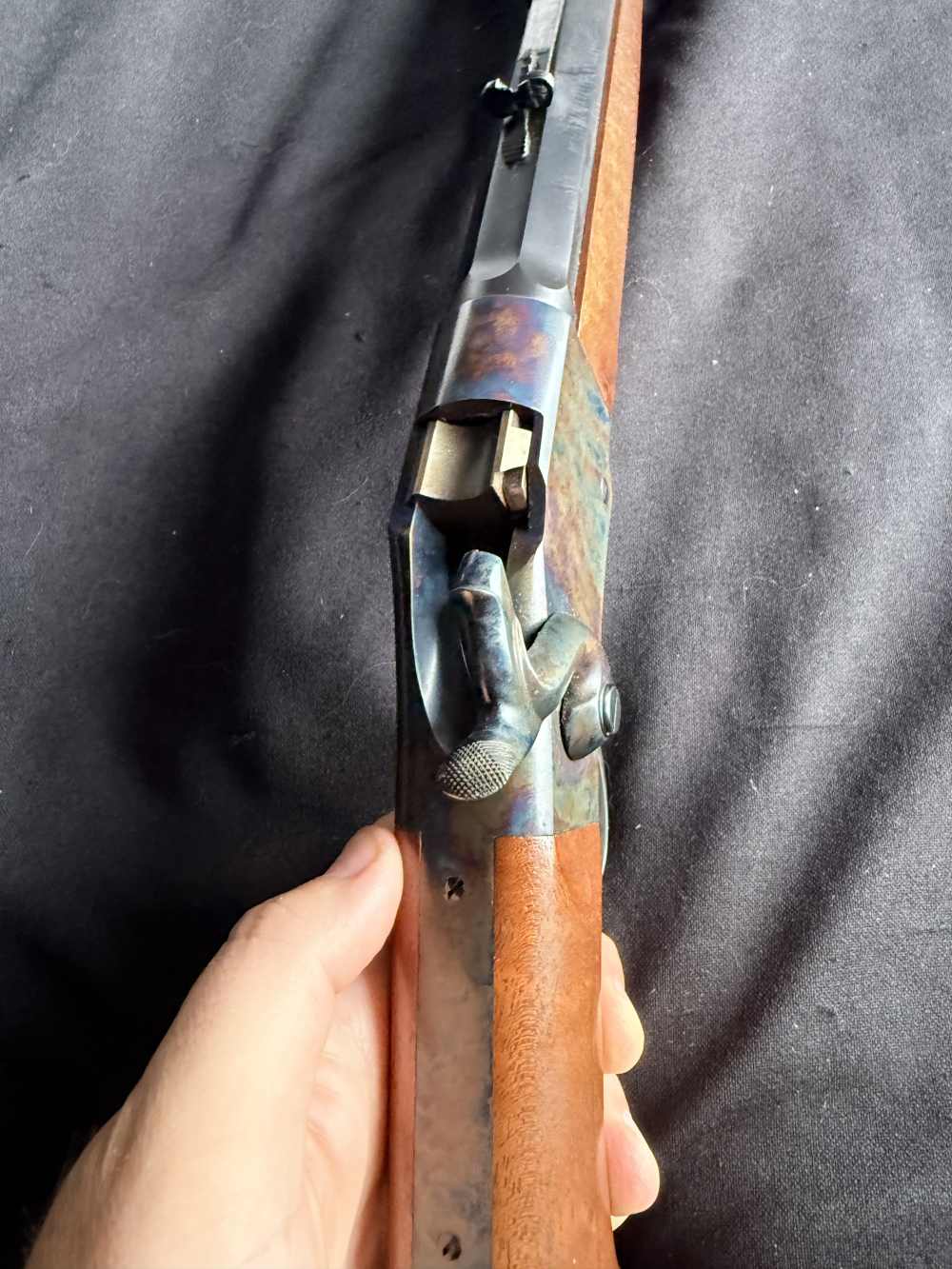 C. Sharps New Model 1875 Single Shot Sporting Rifle, # 75-3499, .50-90 cal.-img-39