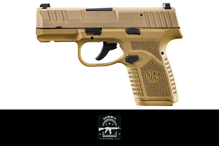 FN Reflex 9mm Micro-Compact Pistol - FDE 10+1-img-0
