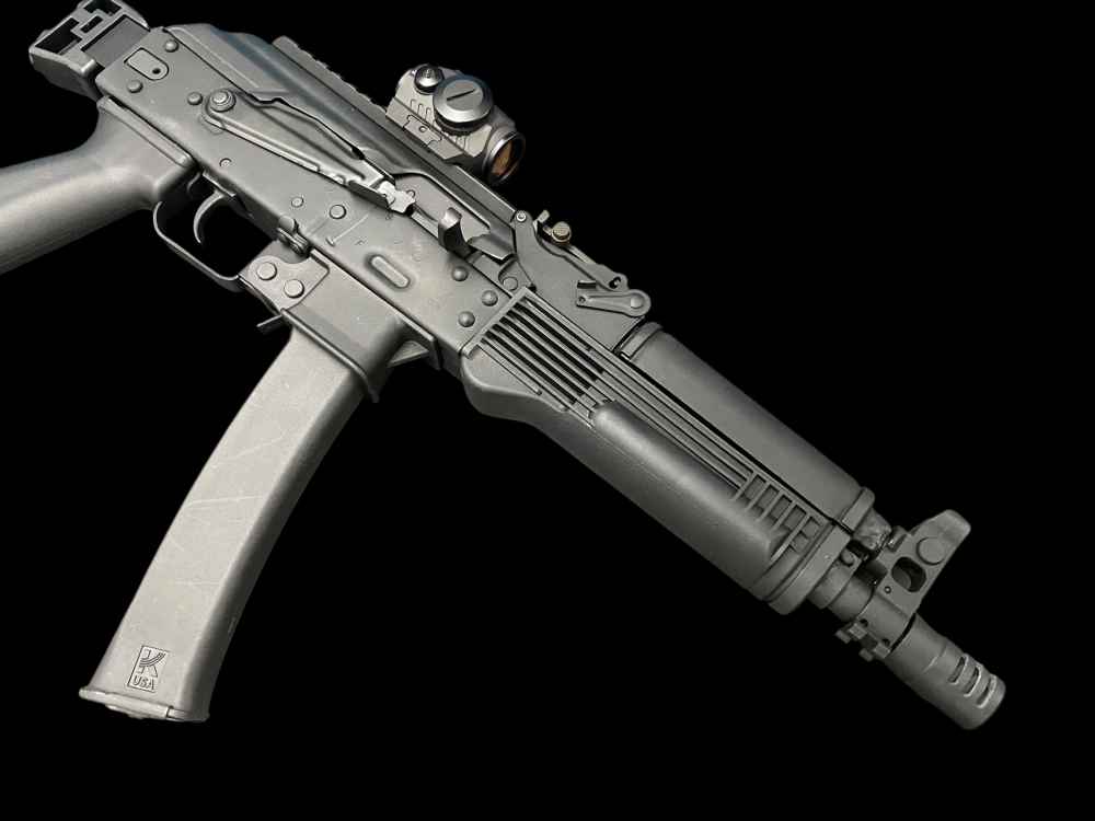 KUSA KP-9 9MM PISTOL, KP9, Folding Brace, 3x 30rds Mags-img-5