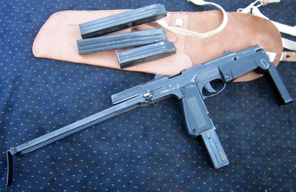 PM63 parts kit w/BARREL, Shoulder Rig, & ALL the mags! Polish PDW 9mm Mak!-img-4
