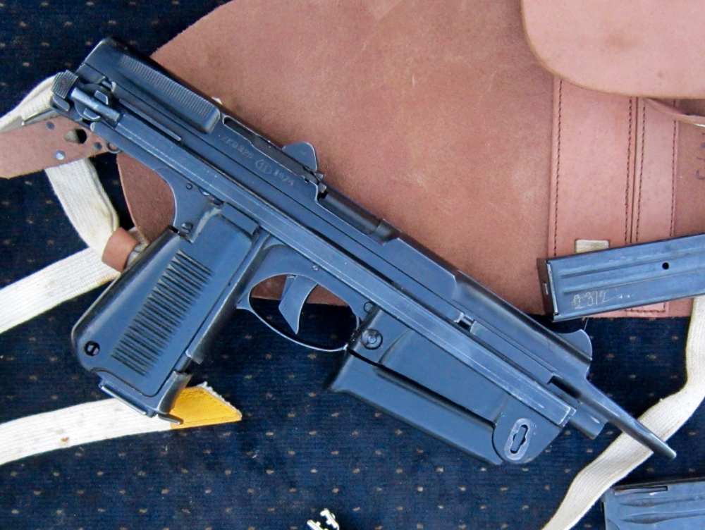 PM63 parts kit w/BARREL, Shoulder Rig, & ALL the mags! Polish PDW 9mm Mak!-img-2