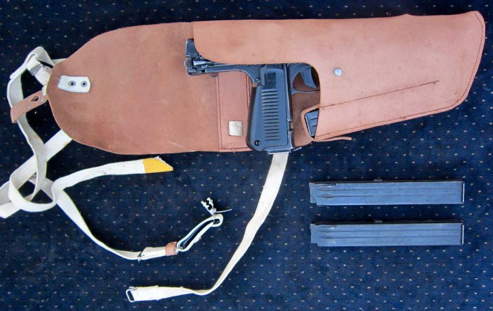 PM63 parts kit w/BARREL, Shoulder Rig, & ALL the mags! Polish PDW 9mm Mak!-img-0