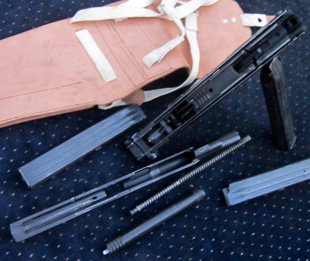 PM63 parts kit w/BARREL, Shoulder Rig, & ALL the mags! Polish PDW 9mm Mak!-img-11