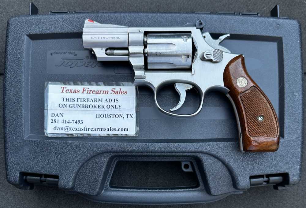S&W 66-1 .357 Mag, 2 1/2" Barrel, Pinned & Recessed, Made in 1978-img-8