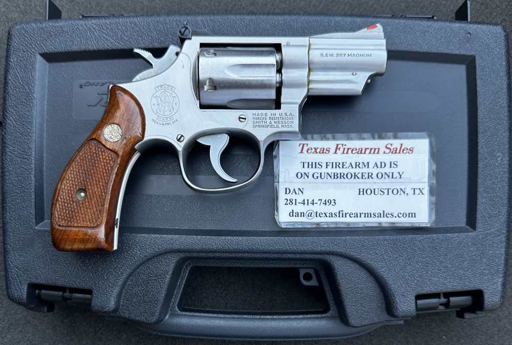 S&W 66-1 .357 Mag, 2 1/2" Barrel, Pinned & Recessed, Made in 1978-img-0