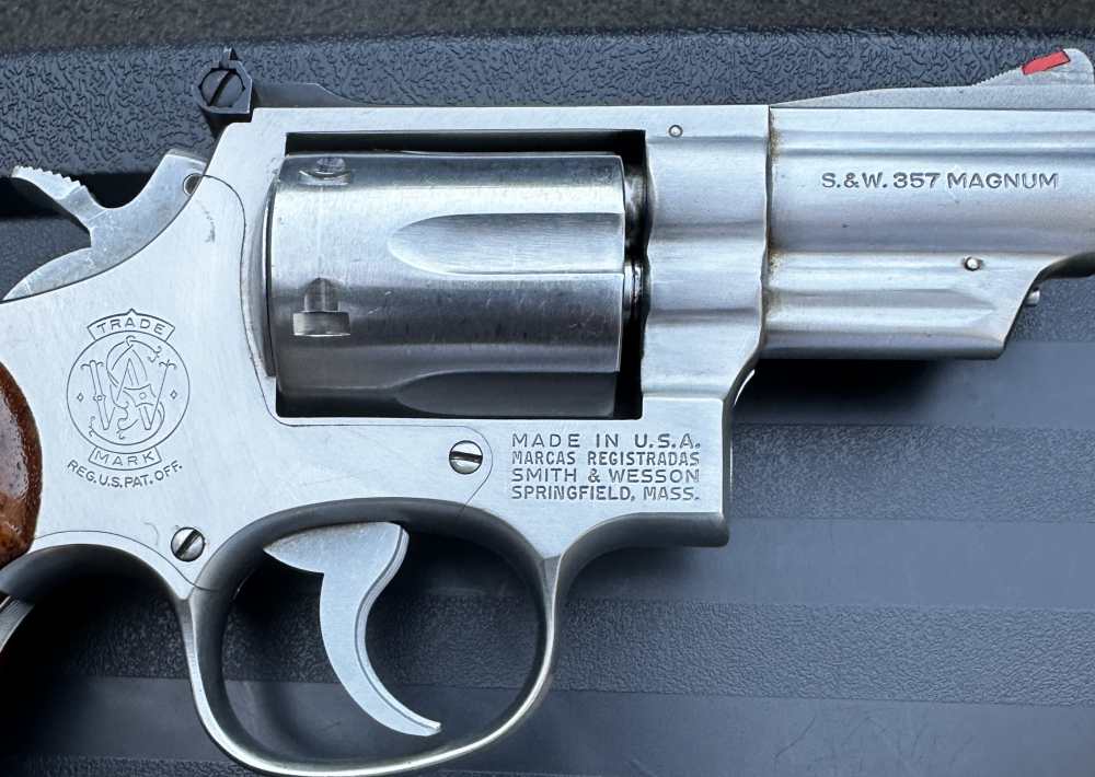 S&W 66-1 .357 Mag, 2 1/2" Barrel, Pinned & Recessed, Made in 1978-img-4