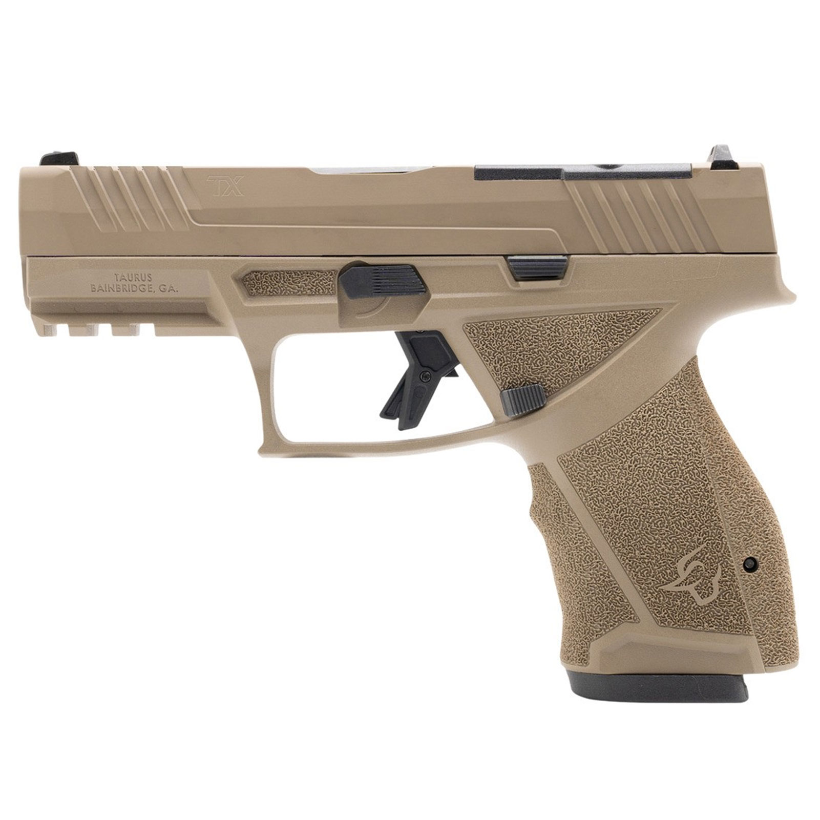 TAURUS TX9 Compact 9mm 4in 2x 15rd Mags FDE Pistol (1-TX9C441-MF)-img-1