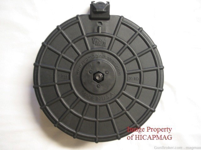 Saiga 12  20rd Drum Magazine Lynx Civet SDS S12 Black Aces Tactical JTS KS -img-1