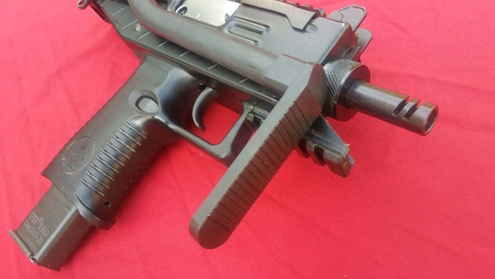MICRO Uzi PRO PISTOL Side Folding Stock ARM w/ Buttpad-img-1