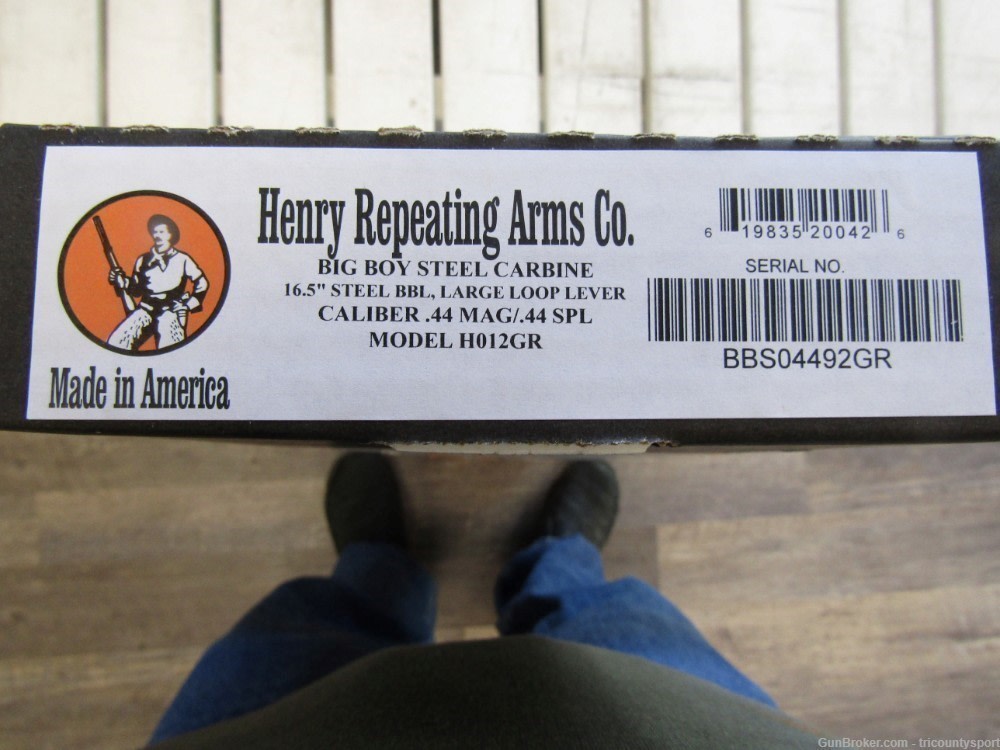 Henry H012GR Big Boy Carbine Side Gate 44 Mag Caliber with 7+1 Capacity, 16-img-0