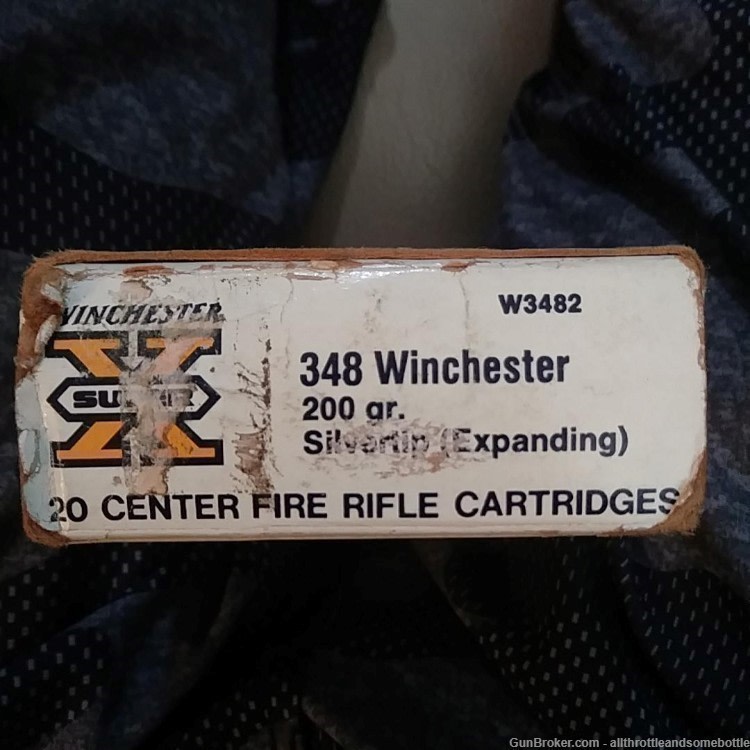 (70) rounds (1) brass Factory 348 Win Rem/Win/Peters-img-3