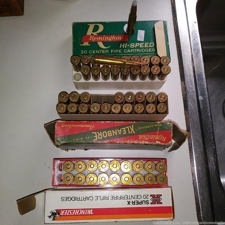 (70) rounds (1) brass Factory 348 Win Rem/Win/Peters-img-1