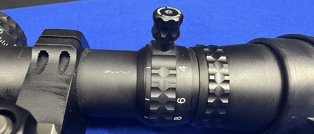 USED Nightforce NX8 1-8X24 F-1 MOA SCOPE-img-6
