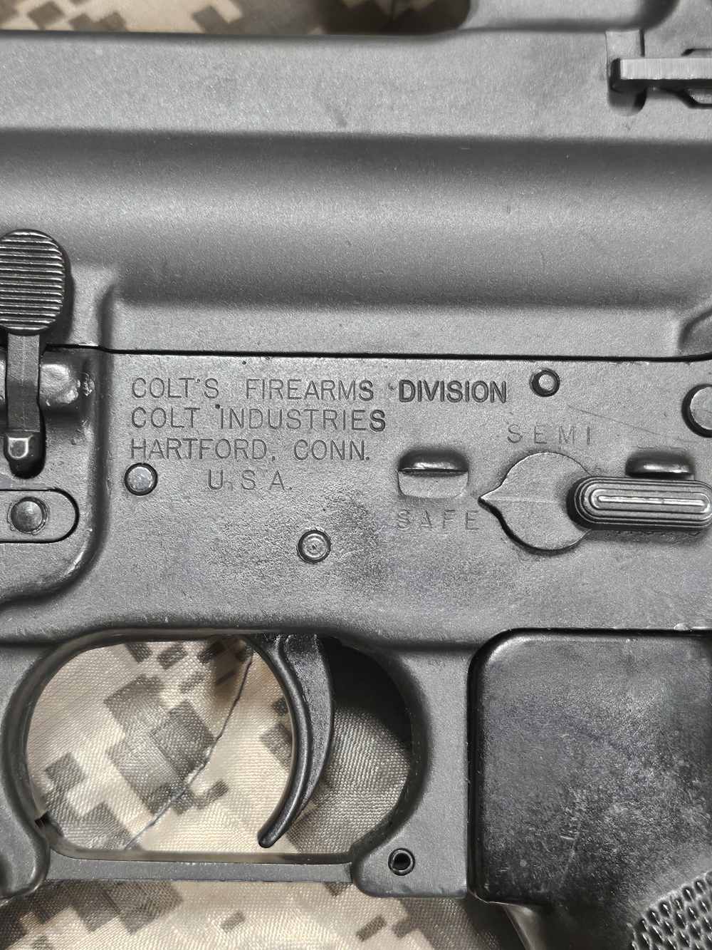 M16A1 Colt FULLY TRANSFERABLE Machine Gun! Colt M16-img-16