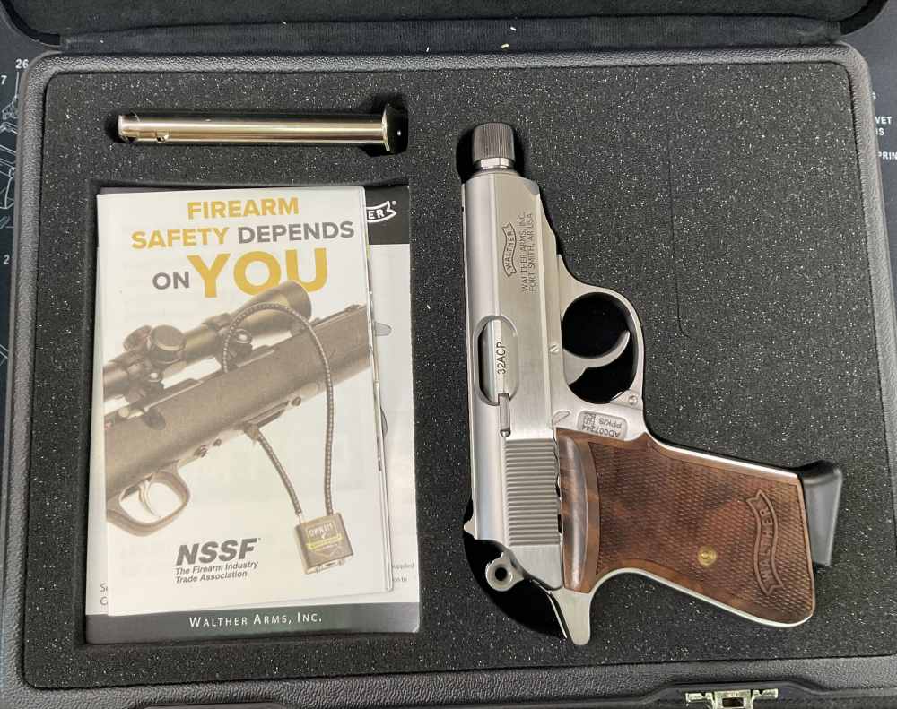 New Walther PPK/S .32 ACP 7.65 Threaded Barrel Semi Auto Pistol-img-4