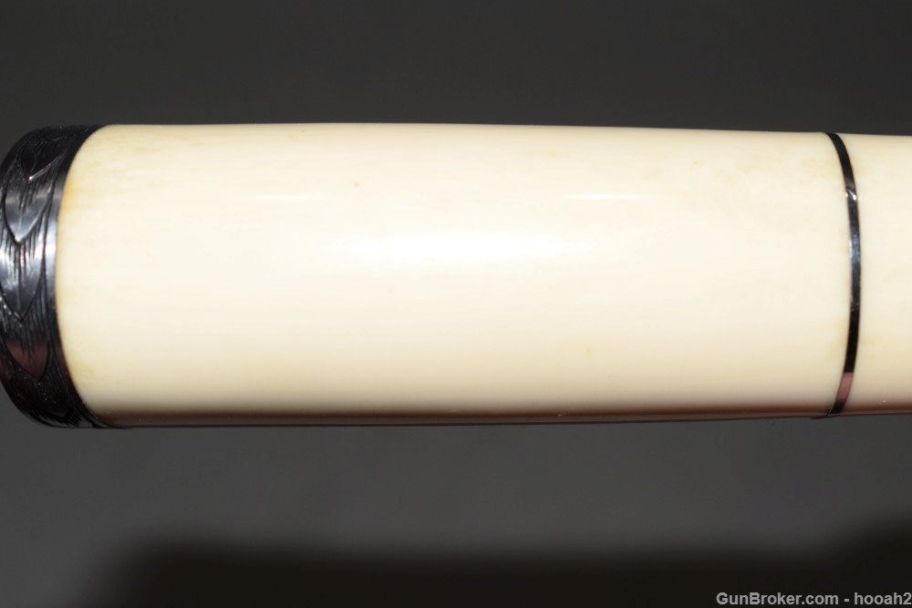 Exceptional Custom Massive Kent Draper Fighting Knife w White Handle -img-17
