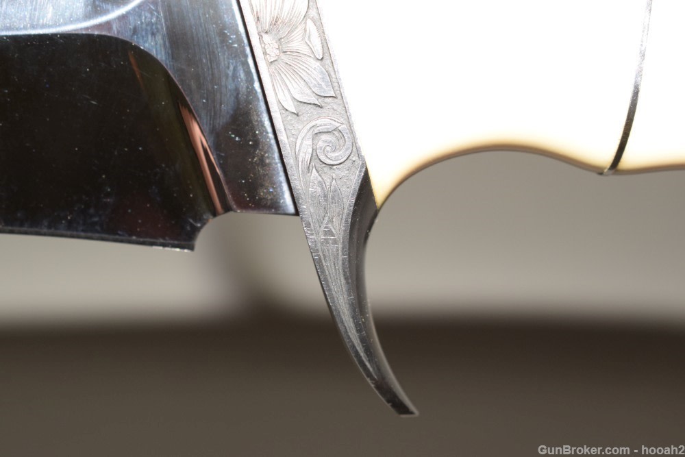 Exceptional Custom Massive Kent Draper Fighting Knife w White Handle -img-8