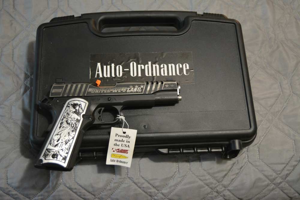 Auto Ordnance 1911-A1 United We Stand 45 Auto (ACP) 5in -img-0