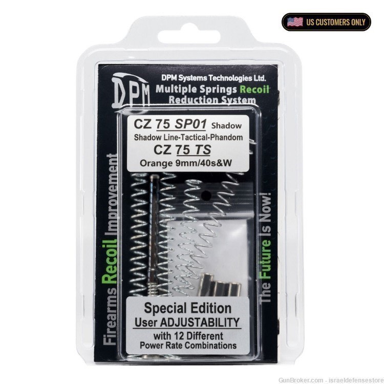 CZ 75 SP-01 & TS Orange - Mechanical Recoil Reduction System by DPM-img-1