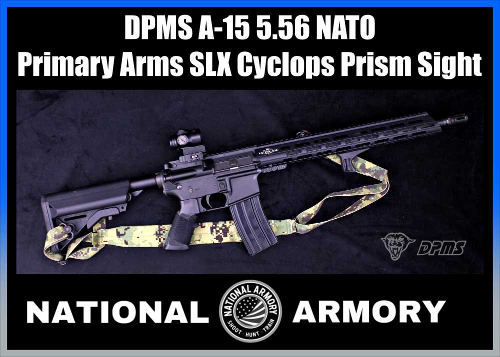 DPMS A-15 5.56 NATO AR-15 ACSS-G2 Cyclops Reticle-img-0