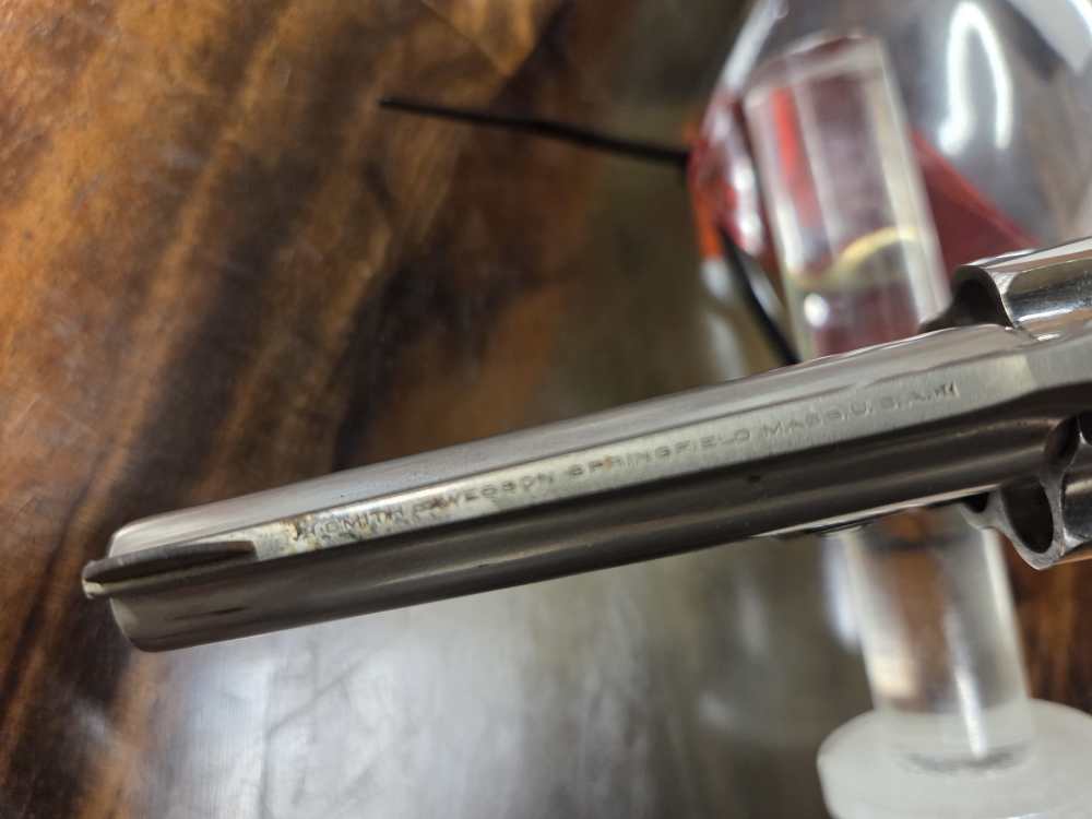 Smith & Wesson 4th Model Lemon Squeeze 32 SW 3" Nickel 1904 Prod. C&R Penny-img-6