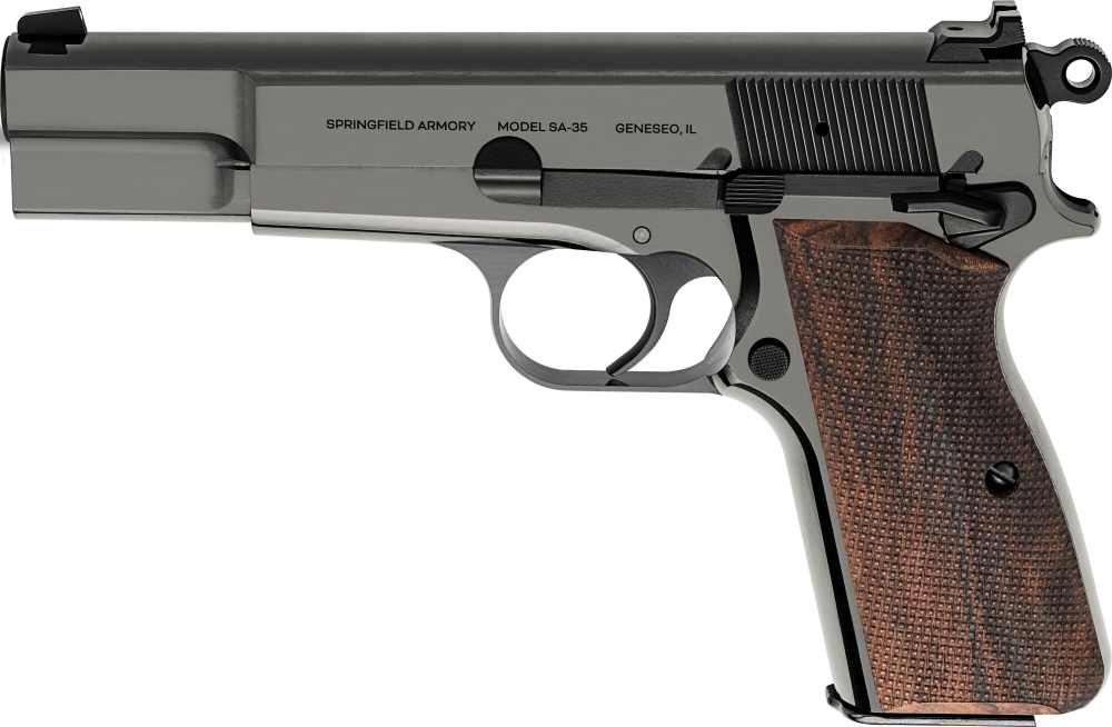 NEW Springfield Sa-35 Polished Blued 4.7" 9mm 1x15rd-img-0