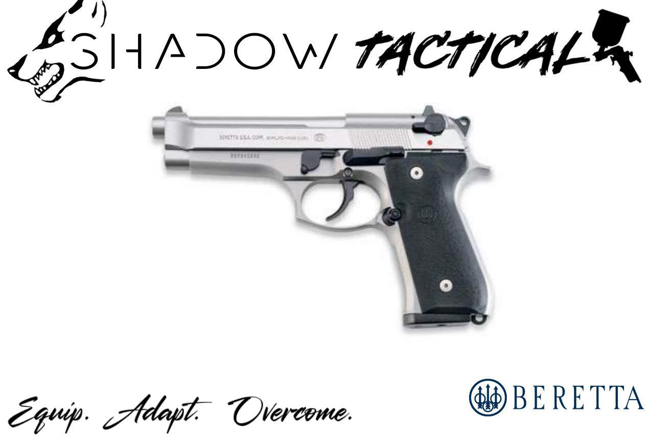 Beretta JS92F510CA, 92FS Inox, 9mm Luger, 10+1, Stainless, Fixed Sights-img-0