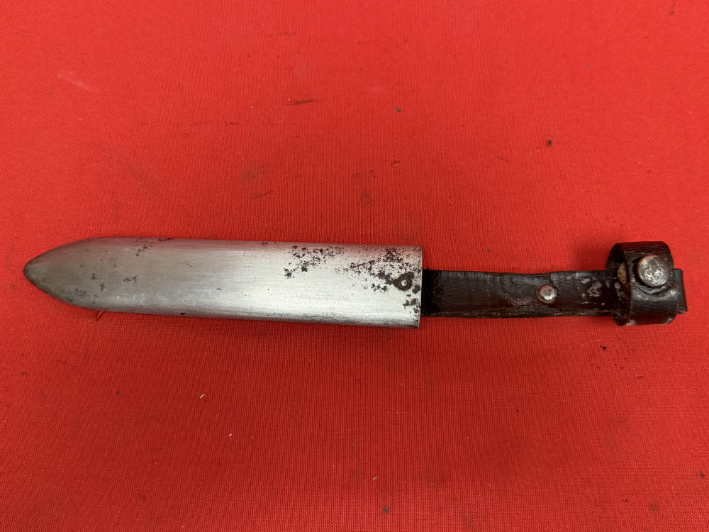 German Hilter Jugend Youth Knife Original WWII Blade Missing Swatsika -img-8
