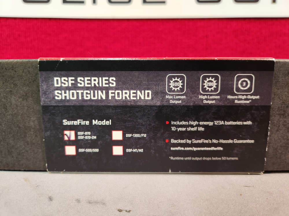 SUREFIRE DSF SERIES REMINGTON 870 LED WEAPONLIGHT NEW! PENNY AUCTION!-img-8