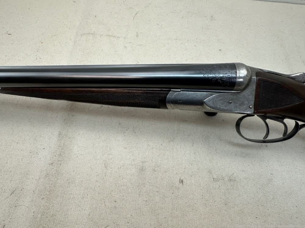 A.H. Fox CE Grade 12 Ga. Double #2 Weight Krupp Steel 32" Barrels Mfg. 1909-img-3