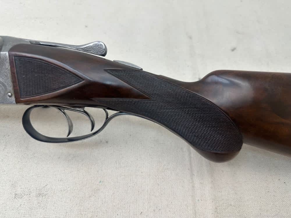 A.H. Fox CE Grade 12 Ga. Double #2 Weight Krupp Steel 32" Barrels Mfg. 1909-img-4