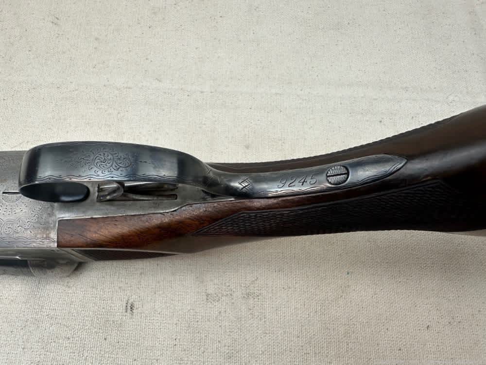 A.H. Fox CE Grade 12 Ga. Double #2 Weight Krupp Steel 32" Barrels Mfg. 1909-img-15