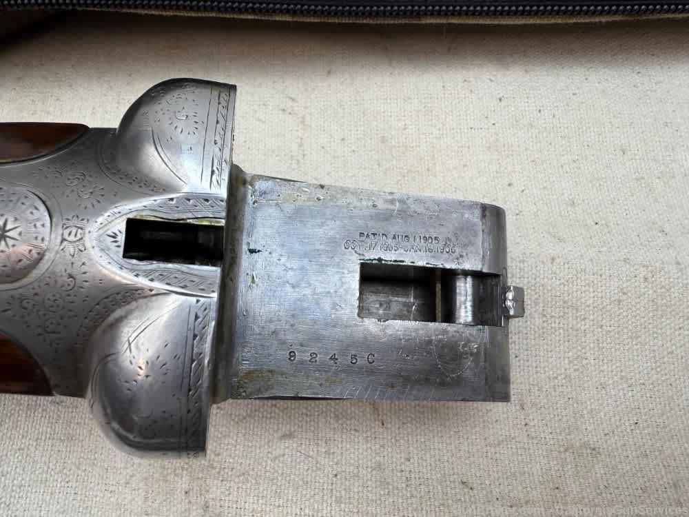A.H. Fox CE Grade 12 Ga. Double #2 Weight Krupp Steel 32" Barrels Mfg. 1909-img-17