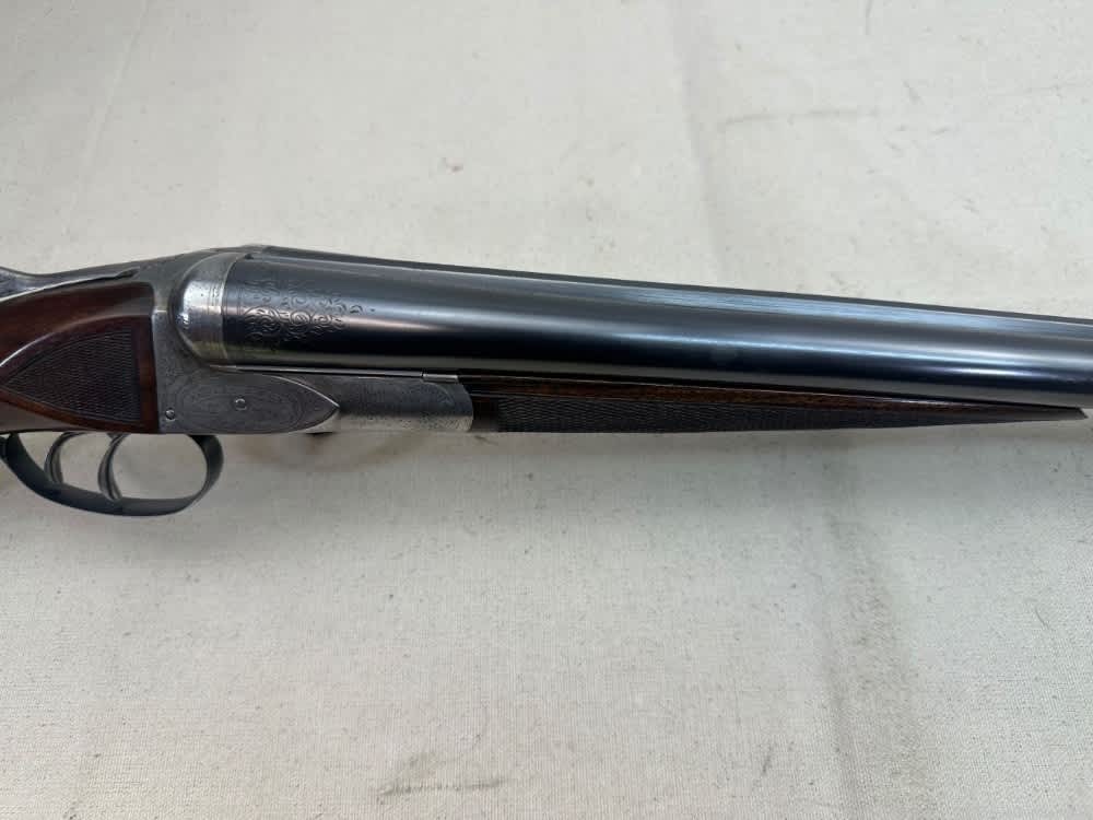 A.H. Fox CE Grade 12 Ga. Double #2 Weight Krupp Steel 32" Barrels Mfg. 1909-img-7