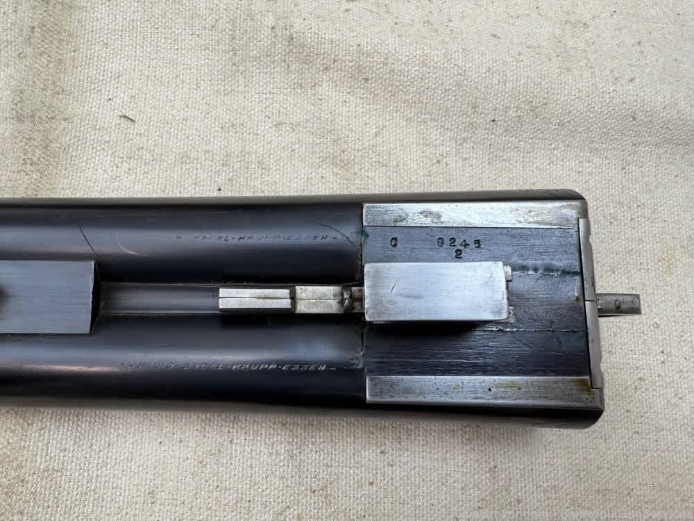 A.H. Fox CE Grade 12 Ga. Double #2 Weight Krupp Steel 32" Barrels Mfg. 1909-img-18