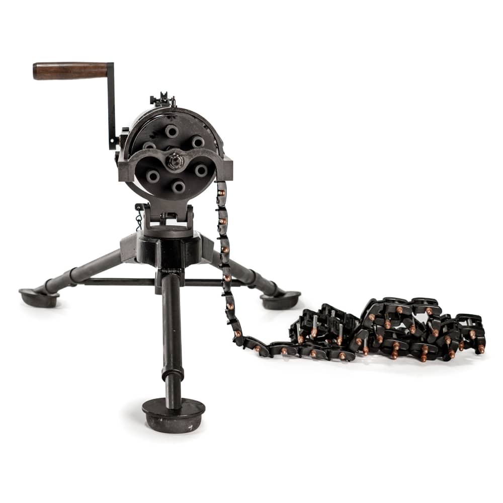 Tippmann Ordnance 22lr Gatling Gun W/ Tripod, Belt-Links & 1000rd FreeAmmo!-img-16