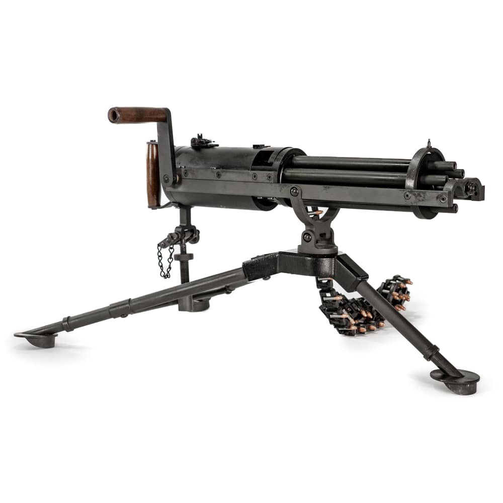 Tippmann Ordnance 22lr Gatling Gun W/ Tripod, Belt-Links & 1000rd FreeAmmo!-img-15