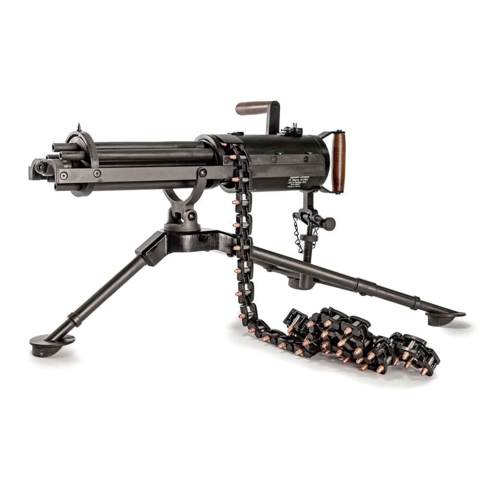 Tippmann Ordnance 22lr Gatling Gun W/ Tripod, Belt-Links & 1000rd FreeAmmo!-img-13