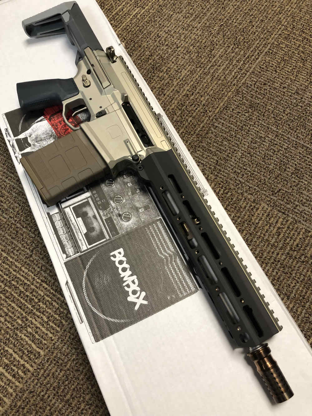 Q BOOMBOX 8.6 Blackout 12” SBR NFA Brand New!-img-4