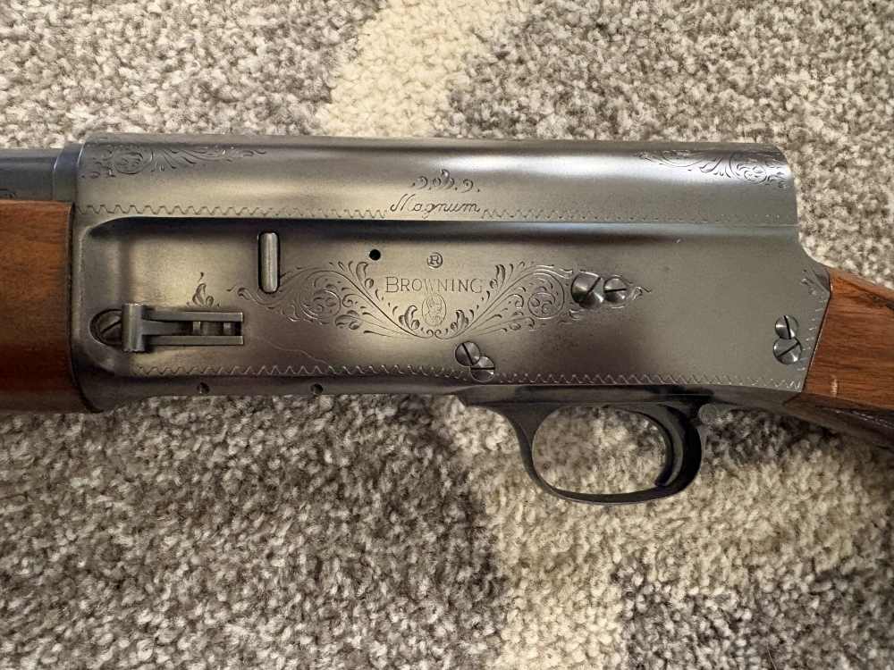 MINTY 1959 Belgium Browning A5 "MAGNUM" Factory 31-1/2” Barrel collector!!-img-3