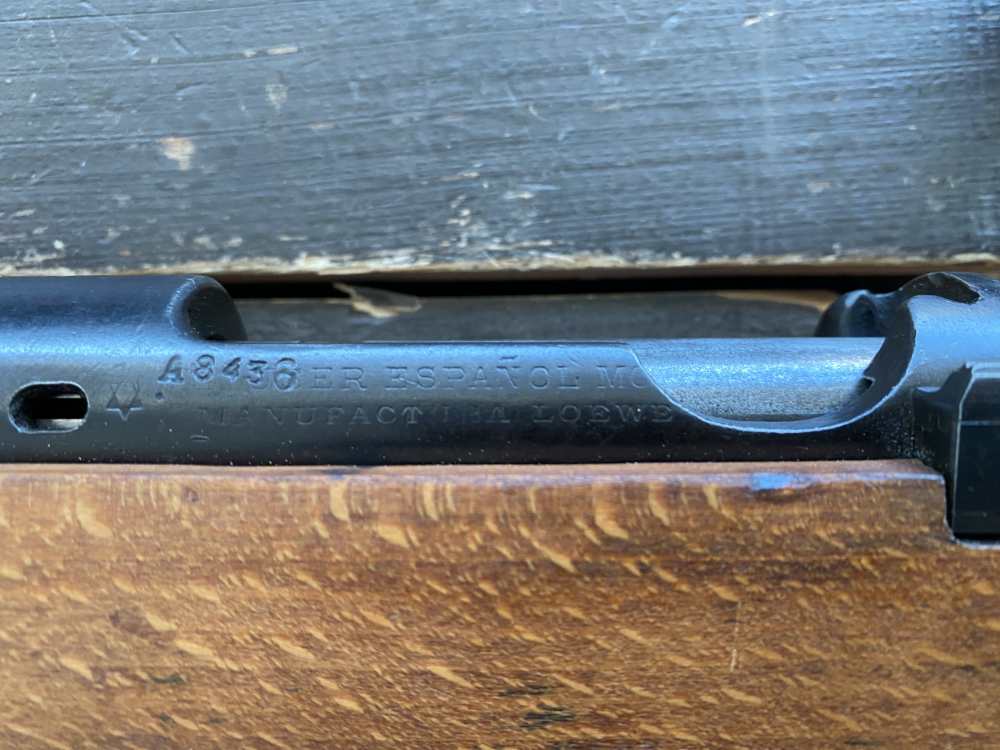 Spanish Mauser 7mm  Loewe Mauser Fair Condition Penny Auction No Reserve-img-3