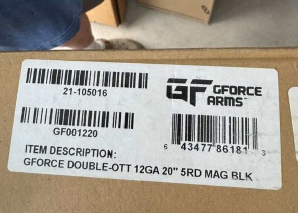 G-Force Arms GF00 Semi Automatic 12 Gauge Shotgun-img-1