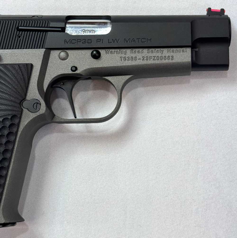 Girsan High Power MCP35 PI LW MATCH Pistol, 9mm, 3.88" Barrel, 5 x 15 Mags-img-2