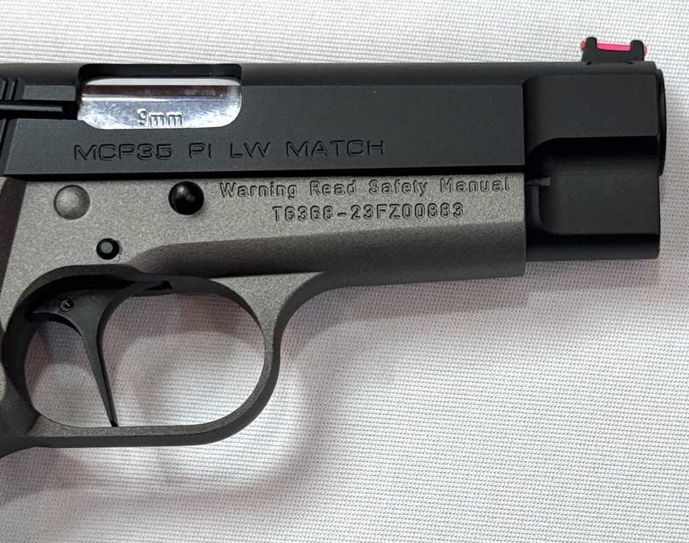 Girsan High Power MCP35 PI LW MATCH Pistol, 9mm, 3.88" Barrel, 5 x 15 Mags-img-10