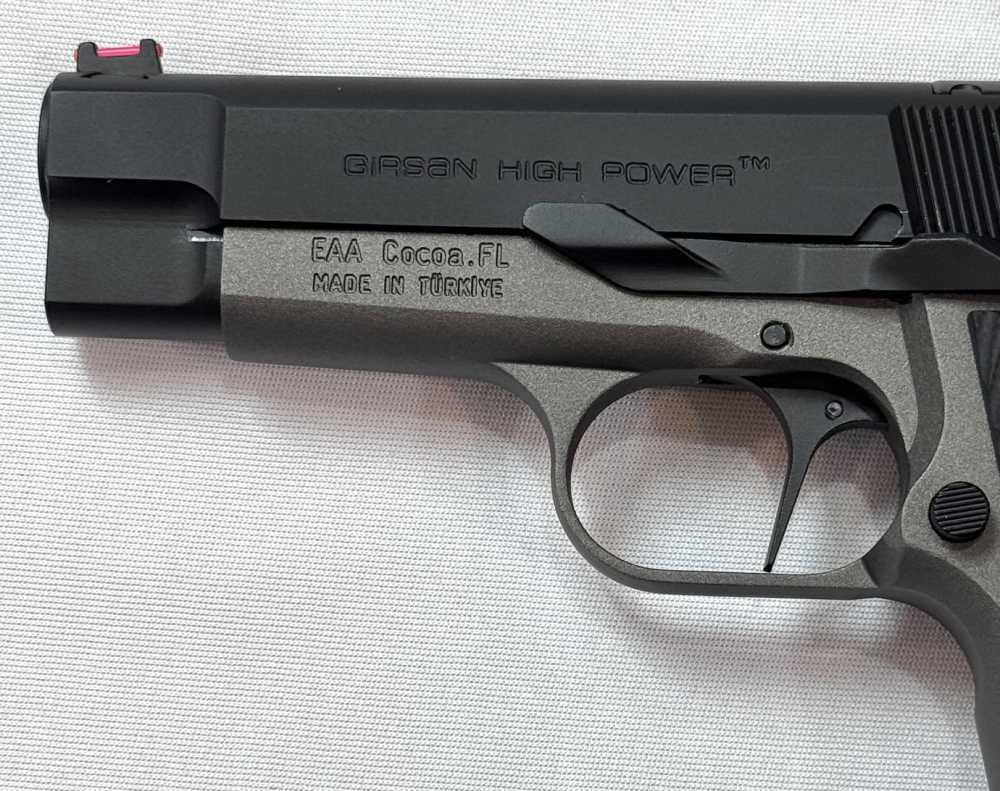 Girsan High Power MCP35 PI LW MATCH Pistol, 9mm, 3.88" Barrel, 5 x 15 Mags-img-7