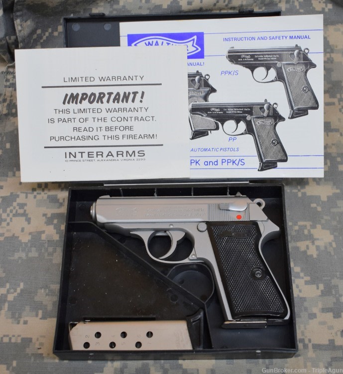 Walther PPK/S in .380 ACP by InterArms - SS with box made 1999-img-11
