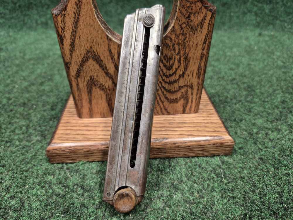 German Luger Magazine Wood Base PENNY START 0.01-img-6